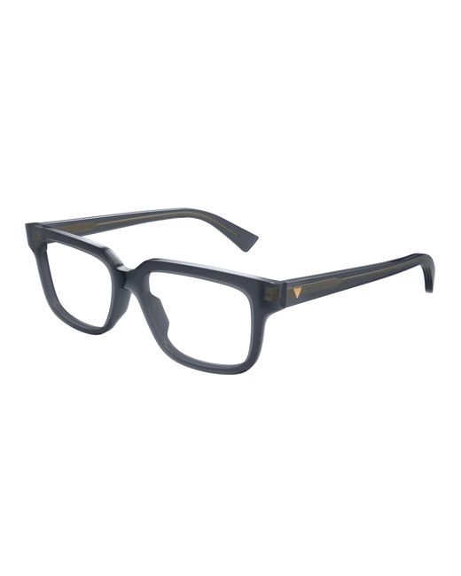 Bottega Veneta Black Bv1256O 011 Optical Frames Acetate Transparent Squared for men