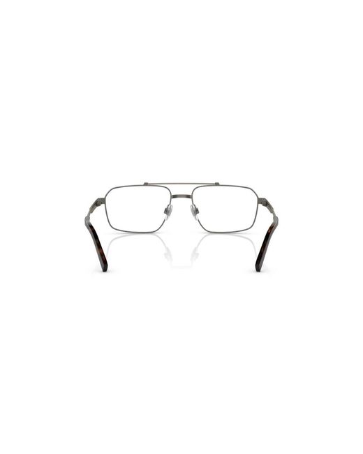 Dolce & Gabbana Black Dg1345 1335 Optical Frames Metal Squared for men