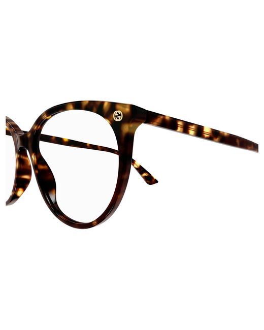 Gucci Black Gg0093O 002 Optical Frames Plastic Transparent Round