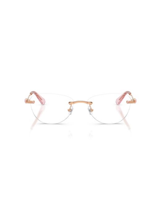 Swarovski Black Sk1035D 4014 Optical Frames Metal Round Normal