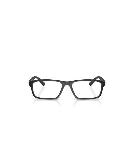 Emporio Armani Black Ea3213 5001 Optical Frames Plastic Squared for men