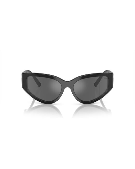 Tiffany & Co Black Tf4217 80016G Sunglasses Acetate Geometric Mirrored Mirror