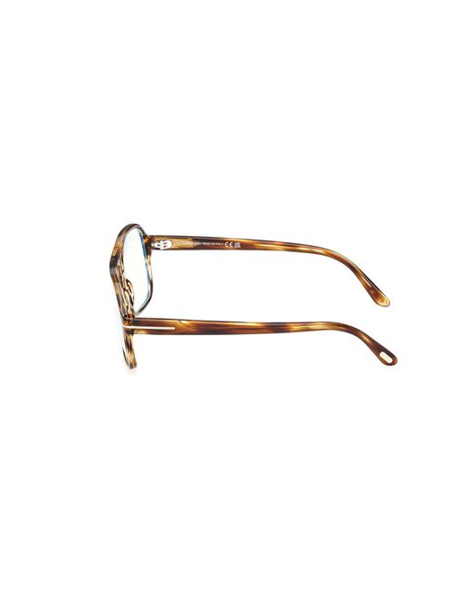 Tom Ford Black Ft6058-B 055 Optical Frames Acetate Squared Normal for men