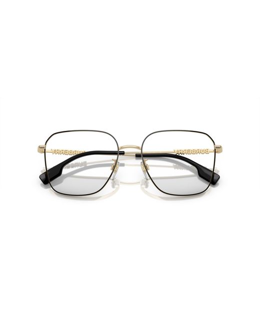 Burberry Black Be1382D 1326 Optical Frames Metal Transparent Squared Normal