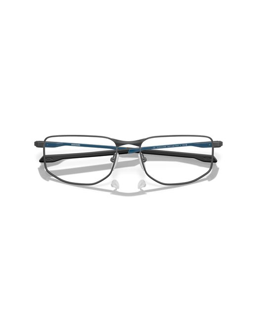 Oakley Black Ox3012 Addams 301203 Optical Frames Metal Squared Normal for men