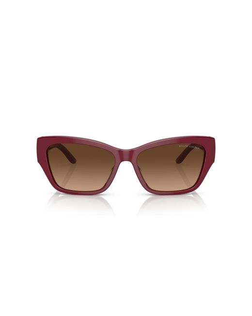 Ralph Lauren Black Rl8206U The Audrey 591274 Sunglasses Plastic Butterfly Shaded