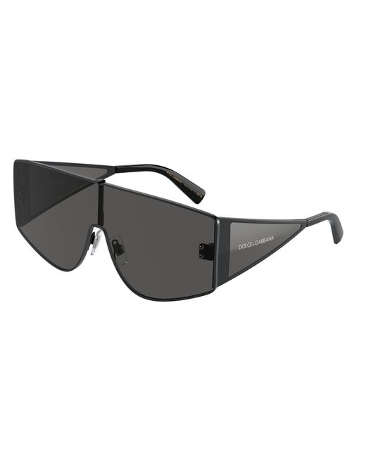 Dolce & Gabbana Black Dg2305 01/87 Sunglasses Metal Squared Normal for men
