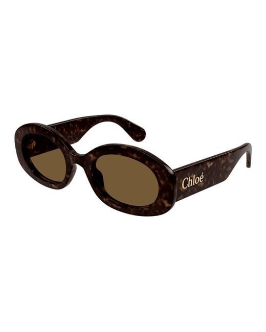 Chloé Black Ch0258S 002 Sunglasses Acetate Round
