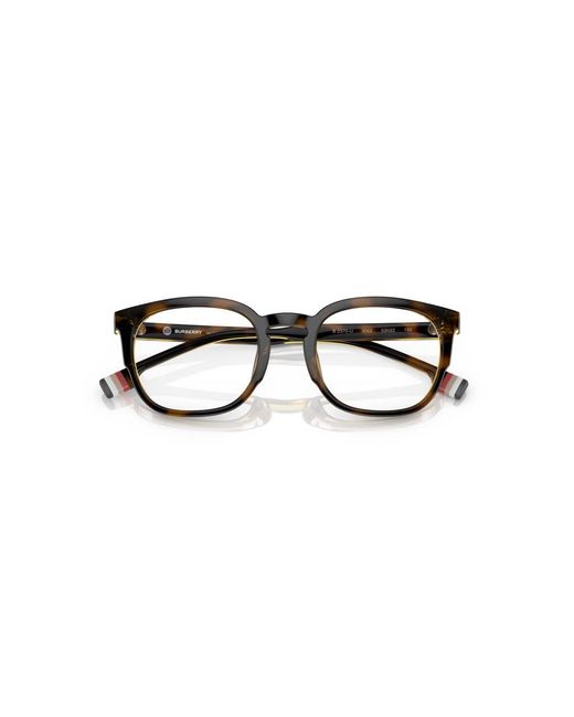 Burberry Black Be2370U 3002 Optical Frames Plastic Squared for men