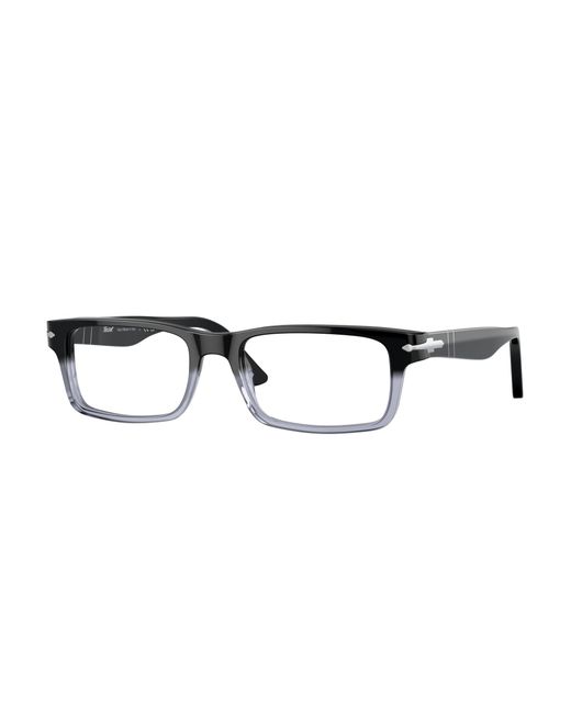 Persol Black Po3050V 966 Optical Frames Acetate Transparent Squared Normal for men