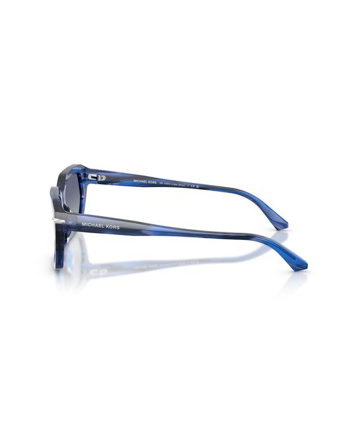Michael Kors Black Mk2265U Lake Tahoe 40416I Sunglasses Acetate Squared Normal Shaded for men