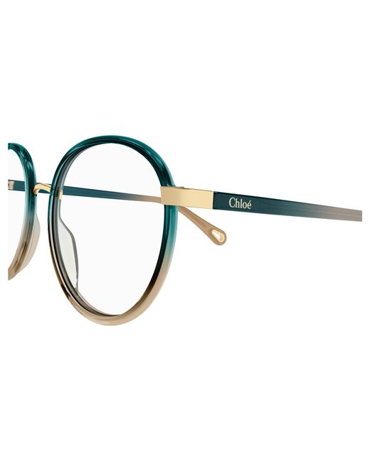Chloé Black Ch0033O 006 Optical Frames Injected Transparent Round
