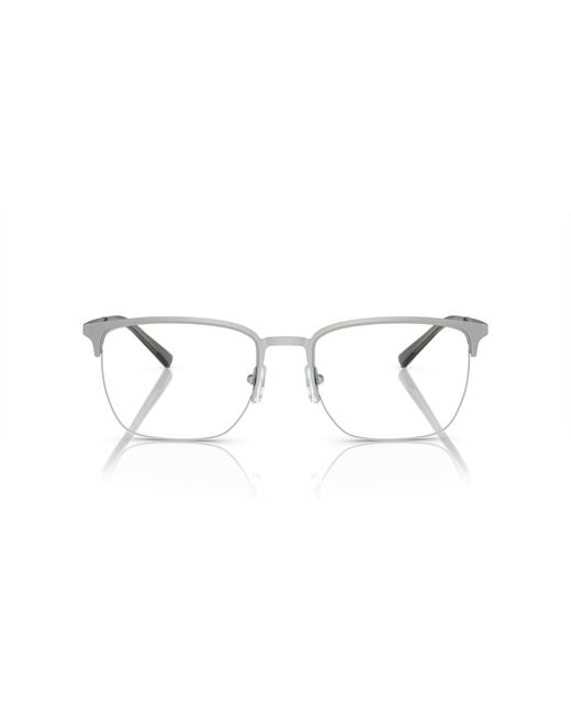 Emporio Armani Black Ea1151 3045 Optical Frames Metal Transparent Pillow Normal for men