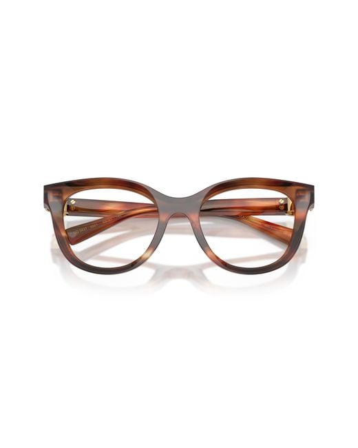 Dolce & Gabbana Black Dg3437 3221 Optical Frames Acetate Transparent Pantos Normal