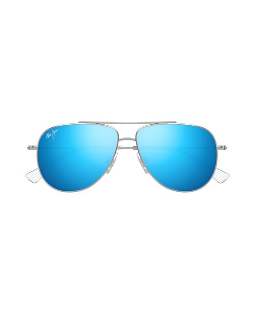 Maui Jim Black Mj0589S 002 Sunglasses Metal Pilot