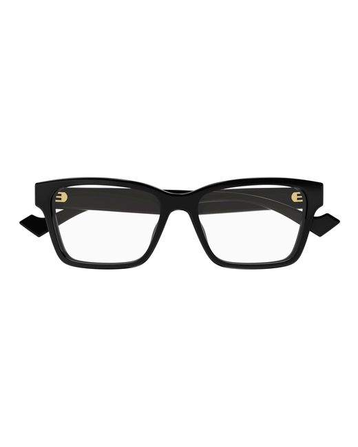 Gucci Black Gg1476Ok 001 Optical Frames Acetate Transparent Squared