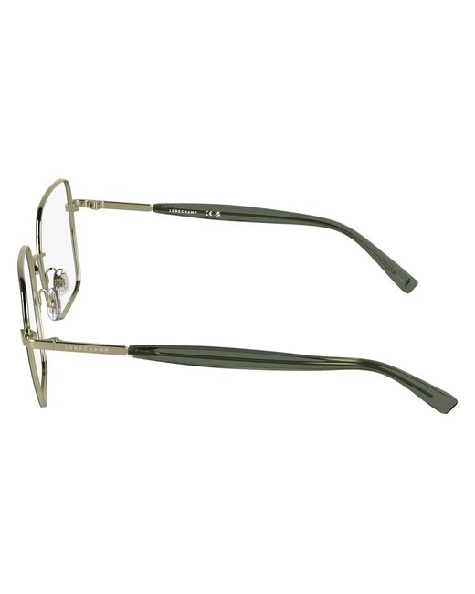 Longchamp Black Lo2181 046 Optical Frames Metal Squared Normal