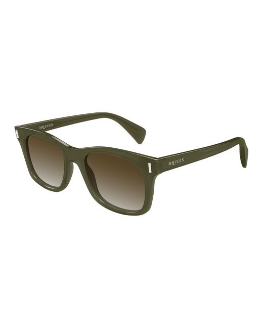 McQueen Black Am0551S 003 Sunglasses Acetate Squared for men