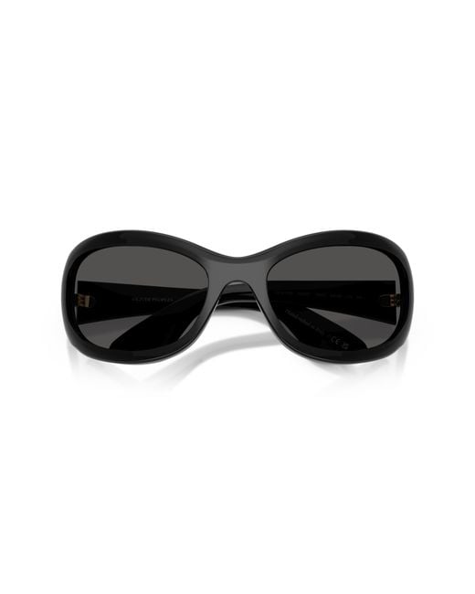 Oliver Peoples Black Ov5619Su 1967C 100587 Sunglasses Acetate Round Normal