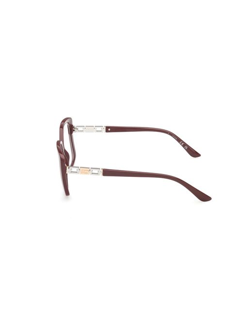 Guess Black Gu50359 069 Optical Frames Acetate Butterfly Normal