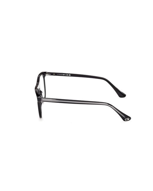 Web Black We5462 005 Optical Frames Acetate Squared Normal for men