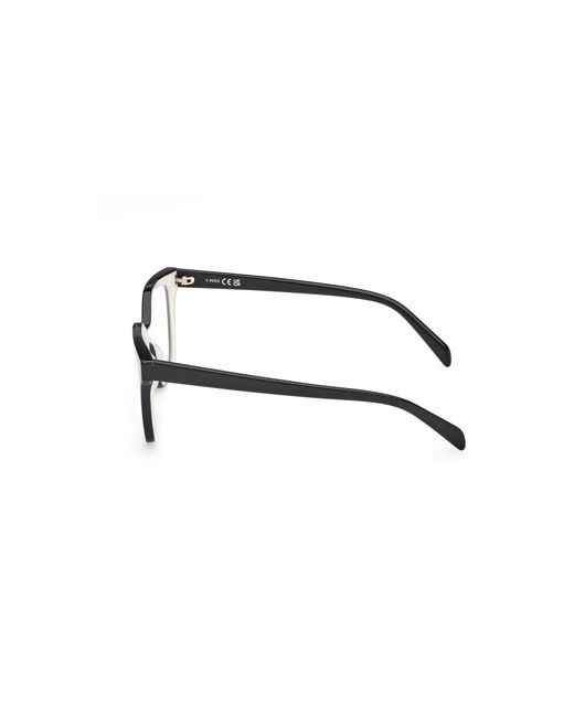 Emilio Pucci Black Ep5239 099 Optical Frames Acetate Geometric Normal