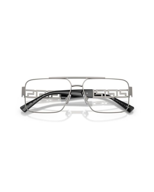 Versace Black Ve1308 1000 Optical Frames Steel Pillow Normal for men