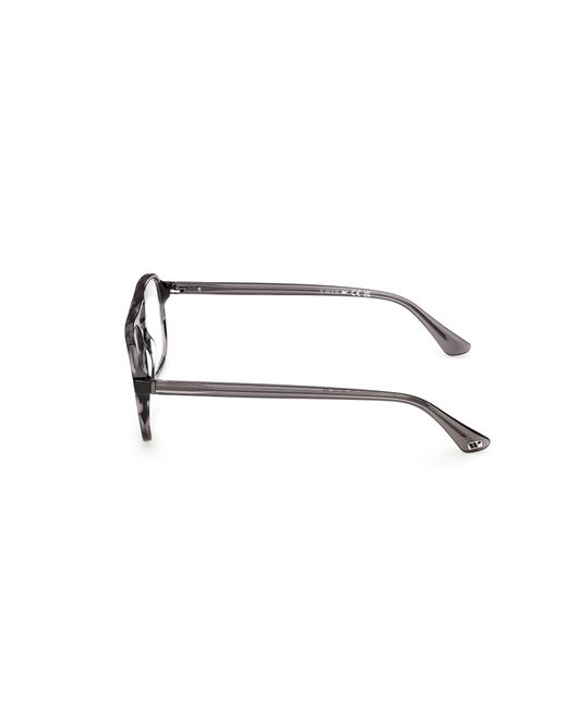 Web Black We5473 056 Optical Frames Acetate Squared Normal for men