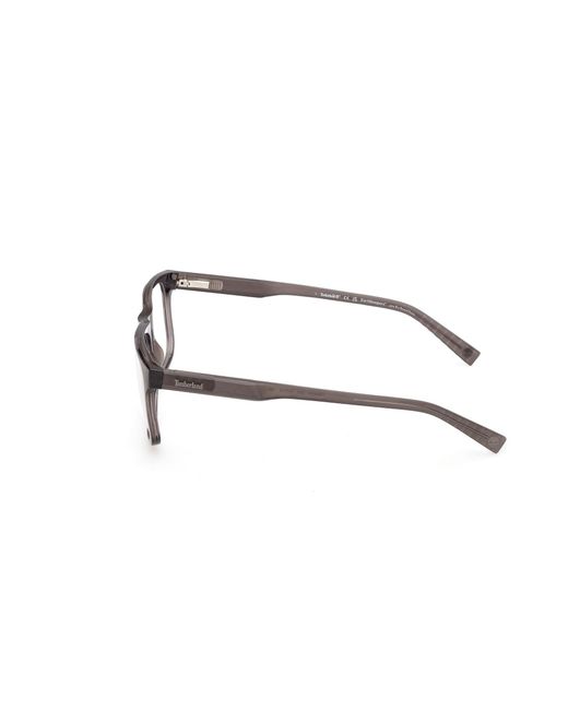 Timberland Black Tb50055 096 Optical Frames Injected Squared Normal for men