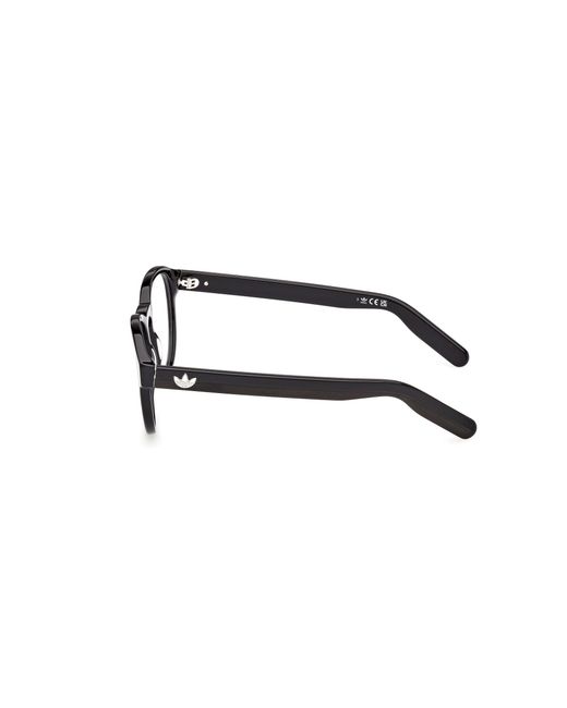 Adidas Black Or5126 001 Optical Frames Acetate Round Normal