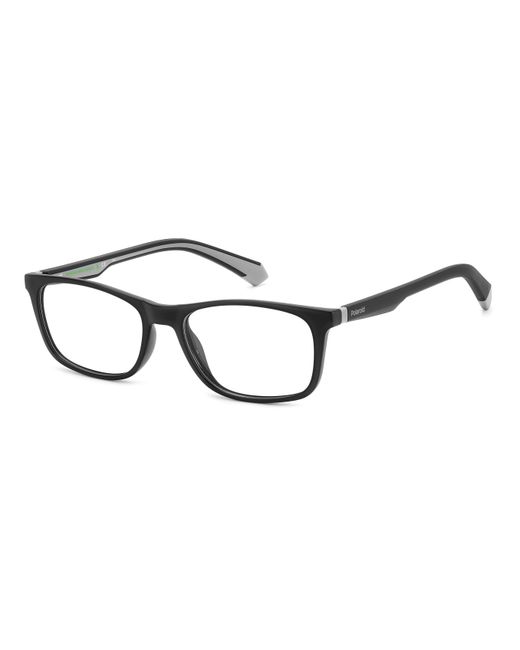 Polaroid Black Pld D478 08A Optical Frames Bio Polyamide Squared for men