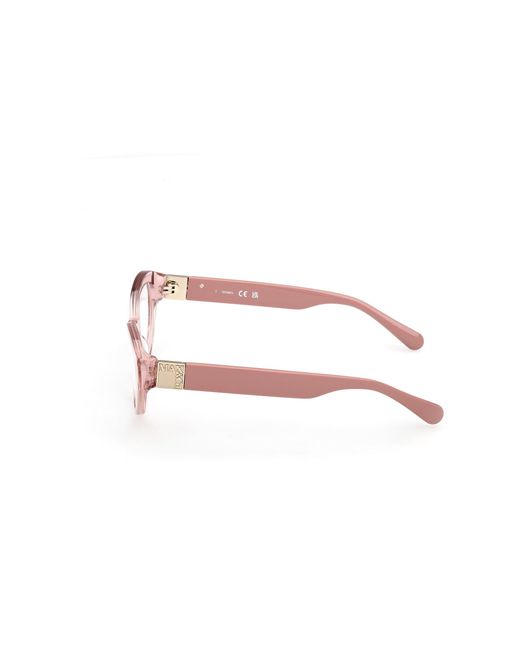 MAX&Co. Black Mo5176 072 Optical Frames Acetate Cat Eye Normal