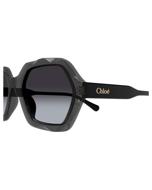 Chloé Black Ch0227S 001 Sunglasses Acetate Squared