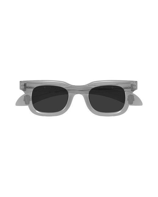 McQueen Black Am0547S 003 Sunglasses Acetate Squared for men