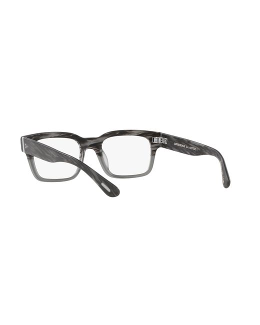 Oliver Peoples Black Ov5470U Hollins 1124 Optical Frames Acetate Transparent Squared Normal for men