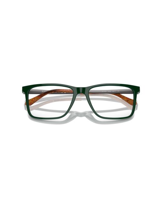 Ralph Lauren Black Rl6133 6140 Optical Frames Acetate Transparent Squared Normal for men