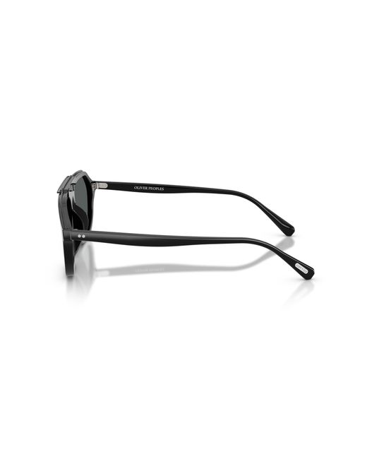 Oliver Peoples Black Ov5613Su Estin 1731P2 Sunglasses Acetate Geometric Polarized for men
