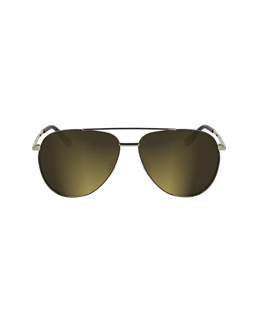 Karl Lagerfeld Black Kl360S 712 Sunglasses Metal Pilot Normal
