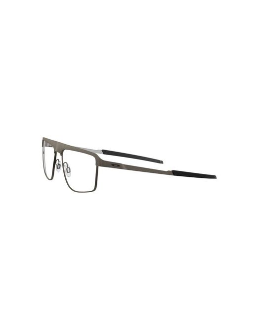 Oakley Black Ox3245 324502 Optical Frames Metal Squared for men