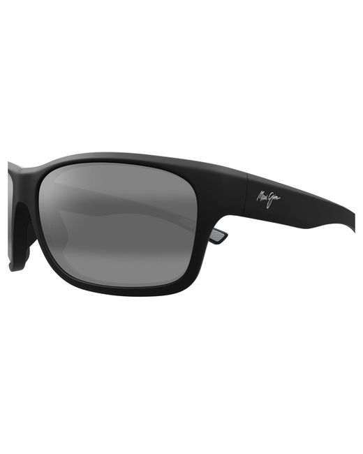 Maui Jim Black Mj0681S 001 Sunglasses Bio-Injected Squared for men
