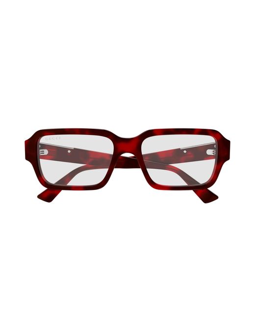 Gucci Black Gg1887S 005 Sunglasses Acetate Transparent Squared for men