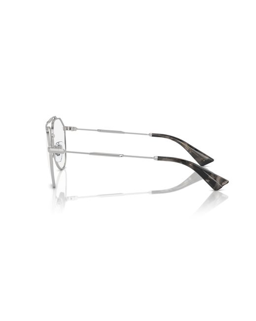 Dolce & Gabbana Black Dg1353 05 Optical Frames Metal Transparent Pilot Normal for men