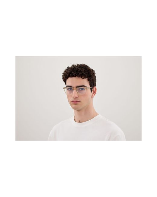 Saint Laurent Black Sl 28 Opt 014 Optical Frames Acetate Transparent Round