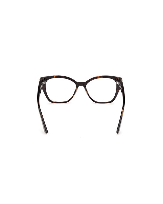 Guess Black Gm50063 52 Optical Frames Acetate Cat Eye Normal