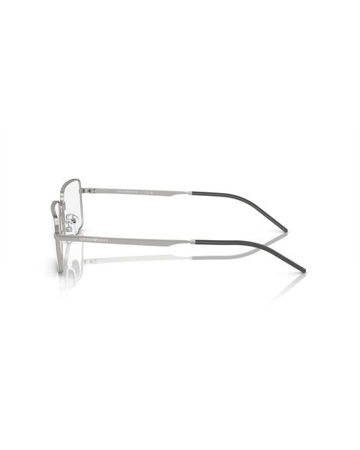 Emporio Armani Black Ea1153 3045 Optical Frames Metal Transparent Squared Normal for men