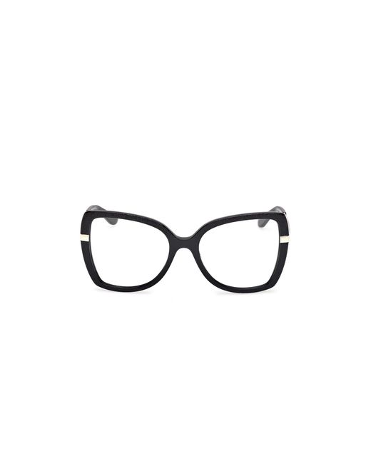 Guess Black Gu50245 001 Optical Frames Acetate Butterfly Normal