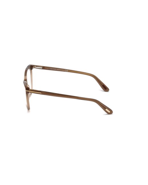 Tom Ford Black Ft5513 045 Optical Frames Acetate Geometric Normal