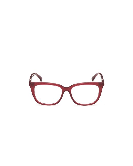 Max Mara Black Mm5239 069 Optical Frames Acetate Round Normal