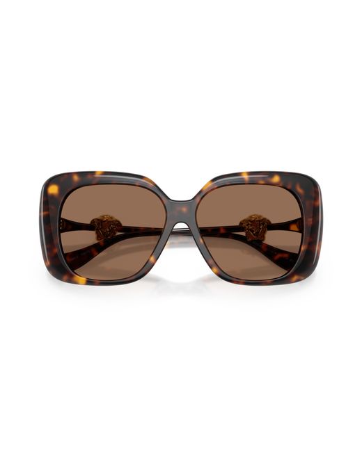 Versace Black Ve4499U 108/73 Sunglasses Injected Squared Normal