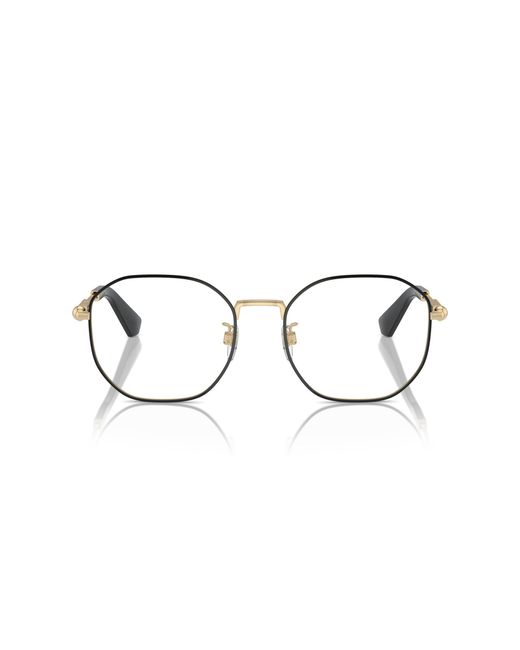 Burberry Black Be1387D 1326 Optical Frames Metal Geometric Normal for men